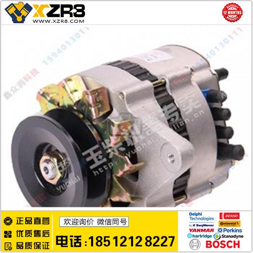 玉柴机器玉柴发动机配件充电机 397-3701100 发电机 28V 35A 原装正品缩略图