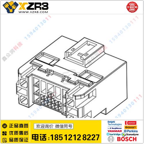 TE/泰科优势库存TE泰科汽车连接器2005330-1护套原装正品现货50个起订缩略图