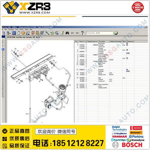 Scania Multi 2013/02 Spare Parts Catalog - Service Info缩略图