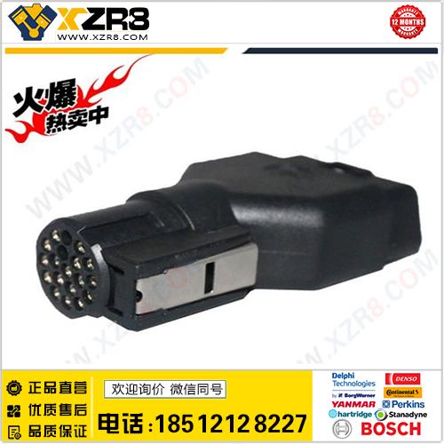 OBD2 16PIN接头 通用故障诊断电脑专用 兼容原装TECH2 现货缩略图