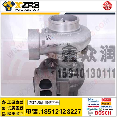 奔驰OM502LA-E4 0090960599 英国BorgWarner S410涡轮增压器缩略图